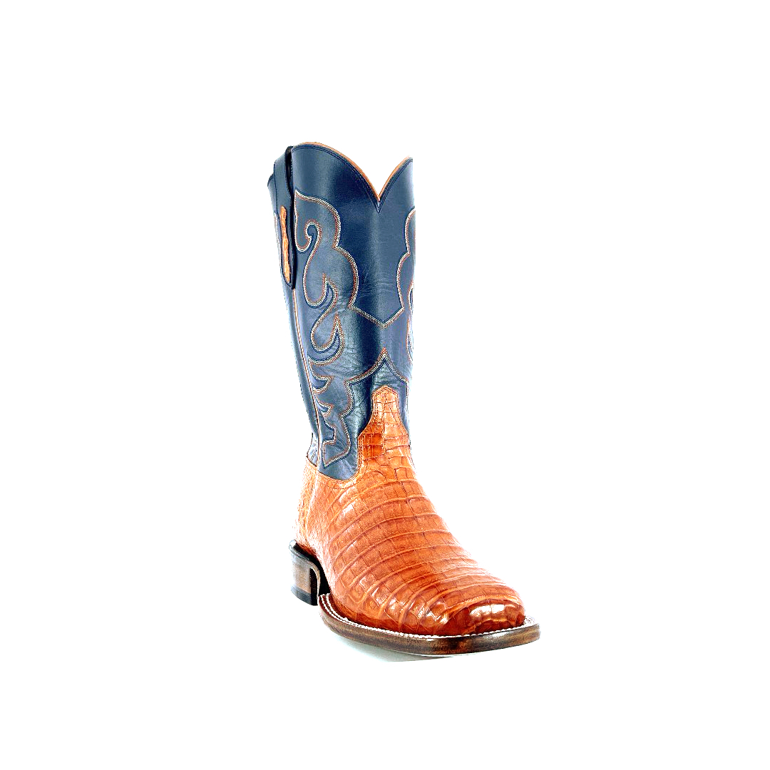 Men's Brandy Caiman Belly - Mandujano Custom Western Boots